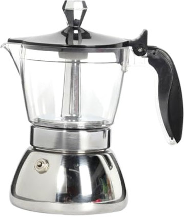 NAMOARLY Caffettiera Per Caffè Espresso Da Fornello - Caffettiera A Tazza Per Uso Domestico E Nei Ristoranti