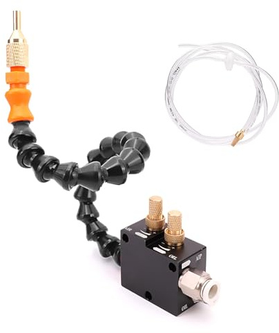 Air Pipe Lathe Milling Drill Fluid Requiring Mist Coolant Lubricant Spray System Output Milling Drill