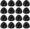 EnixwH 16 Pièces Universelles Petites Roulettes pour Meubles Auto-Adhésives Mini Roulette pour Petit Electromenager, pour Machine à Café, Poubelle, Appareils De Cuisine (Bille en Nylon Noire)