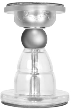 Magnetischer Türfeststeller, Selbstklebender Türstopper, Edelstahl-Türstopper, Ohne Bohren, für Boden- Oder Wandmontage, für Zuhause, Büro (Transparent)