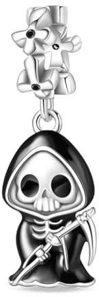 YIXUAN Charms Fantôme Charm en argent 925 compatibles avec les bracelets Pandora, bijoux pour colliers, cadeaux d’anniversaire et de Noël pour femmes.