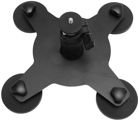 Bewinner Kit di Montaggio Satellitare Portatile Lega di Alluminio Resistente 4 Ventose 4 Magneti per di Terza Generazione