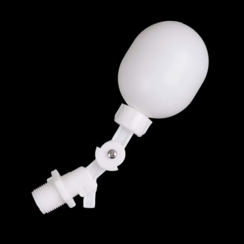 Adjustable plastic float valve aquarium control switch