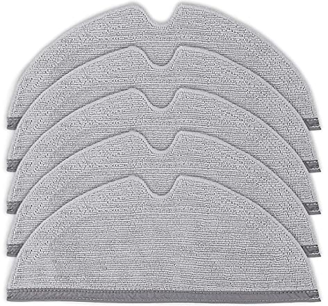 Wischtücher, 5 Stück, komplett abdeckend, für Staubsauger für Xiaomi Roborock S4/S5/S50/S51/S55/S5 Max, S6 MaxV/S6 Pure, Q7 MAX/Q7 MAX+, Q8 Max/Q8 Max+, Q5 Pro/Q5 Pro+, Mopp-Zubehör Ersatzteile-Sets