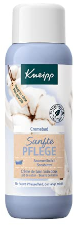 Kneipp Cremebad Sanfte Pflege, Baumwollmilch & Sheabutter 400 ml
