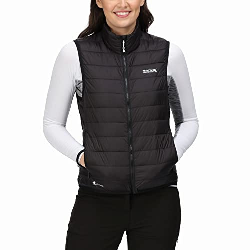 Regatta Womens Hillpack Quilted Insulated Bodywarmer Gilet - Black - 14