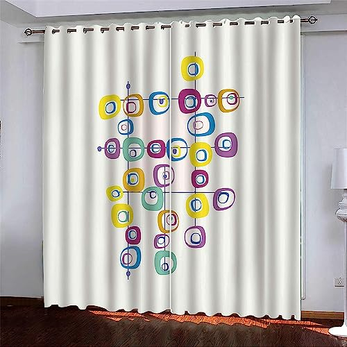 Verdunkelungsvorhänge Kräuselband Farbplatine 300 X 280 cm Set Kindergardinen Mädchen Verdunkelungsvorhänge Mit Ösen Blickdichter Kinderzimmer Schlafzimmer Vorhang -9W1G+M7