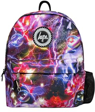 Hype Multicoloured Unicorn Lighting Iconic Girls School Backpack