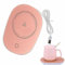 Scalda Tazza USB,Scaldatazze da Caffè,Scalda Tazza,Scalda Bevande,Sottobicchiere Elettrico,Ldeale per la Stagione Invernale,per Caffè,Latte,tè,Acqua,Regalo di Natale,Regalo di Capodanno (Rosa)