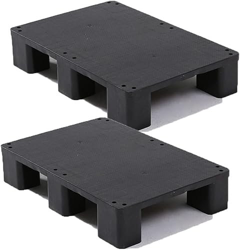 Kunststoff-Paletten-Dunnage-Rack für Gabelstapler, modulares Küchenschrank, Lagerregal, Lagerregal, Garage, Organisationsregal, robuste Paletten (80 x 80 x 12 cm B)