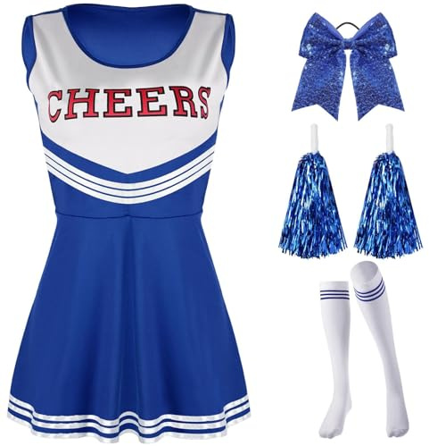 Black Friday Angebote 2024 Ab Wann Cheerleader Kostüm Kinder Kostüm Damen Pirat Cheerleader Kostüm Herren Affenkostüm Damen Cheerleader Kostüm Kinder Cheerleader Kostüm Kinder 140(#Damen Blue,S)