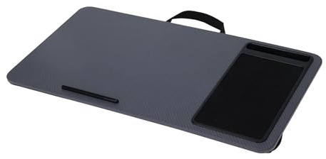 Plateau pour ordinateur portable Well Home en MDF, gris