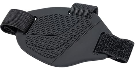 Protector de zapatos de motocicleta, cubierta de protección ajustable para botas para hombres y mujeres, accesorios de seguridad para motociclistas, protección de botas fácil de llevar, 7.09 pulgadas