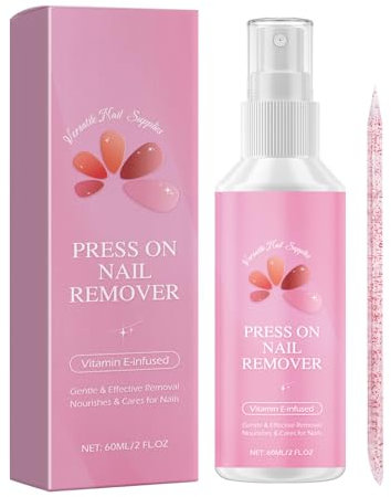 Removedor de pegamento de uñas, no irritante, ciclo de aplicación optimizado, removedor de pegamento de uñas sólido, solución confiable, diseño práctico, despegador de uñas postizas para uso