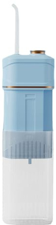 Idropulsore Dentale Portatile da Viaggio | Idropulsore da Viaggio Ricaricabile Multimodale | Irrigatore Orale con Alimentazione a Batteria Multimodale per Pulizia Denti Apparecchi Ponti Uomini Donne