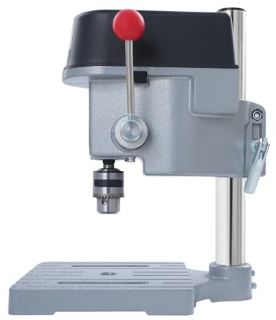 Mini Bench Drill Press, Corded Mini Table Drill, Portable Bench Machine, for Drilling Iron (Diameter ≤0.24In), Wood (Diameter ≤0.63In), Plastic Board, 25mm Max. Drilling Depth