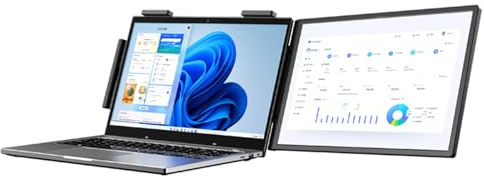 Élongateur d'écran portable portable de 14 pouces - Résolution complète 720p 1080p - Plan extrêmement fin - Jeu externe - Pour ordinateur de bureau - Moteur de recherche - Marque populaire