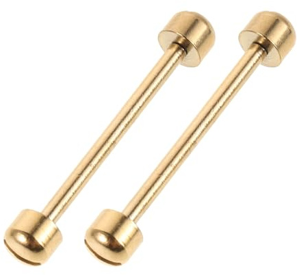Beaupretty Pasadores de Tornillo para Correa de Reloj de Acero Inoxidable, Varillas de Conexión de Cerámica 22 Mm, Repuesto para Eslabones, Kit para Reparación y Ajuste de