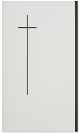 FarbenFroh by GUSTAV NEUSER 25x Trauerkarten mit schwarzem Kreuz, Doppel-Karten DIN Lang 11,4 x 19,5 cm - 180 g/m², Faltkarten Trauer-Anzeigen