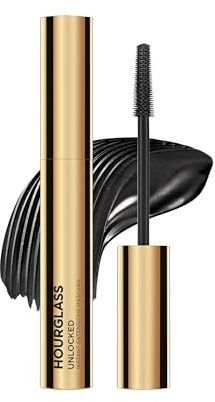 Hourglass Unlocked Instant Extension Mascara, Tubing Mascara Dramatically Lifts, Defines & Lengthens for Fanned-Out Lashes, Natural-Looking Eyelashes for up to 16hrs of Smudge-Proof, Flake-Free Wear