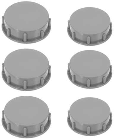 DOITOOL Kitchen Sink Waste Pipe Blanking Cap Blank Off: 6PCS 45mm Trap Blanking Cap Washing Machine Plumbing Fittings PP Washer Blank Waste Pipe Seals, Stop Ends for Washing Machine