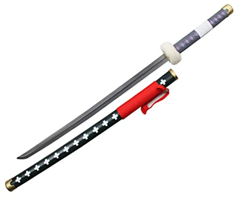 Officially Licensed One Piece Fantasy High Density Foam Sword. Zoro and Law Foam Swords. for Collection and Cosplay. Licensed by TOEI (Kikoku)