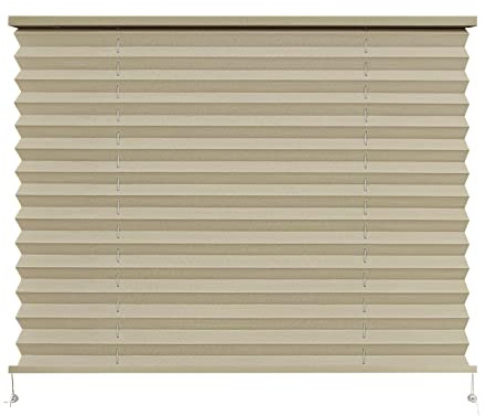 Dulepax RV Blinds,RV Pleated Shades,RV Blinds Pleated Shades, 32 W x 24 L Cappuccino RV Window Shades,Camper Blinds,RV Window Blinds for RV Camper Travel Trailers Motorhome's Window