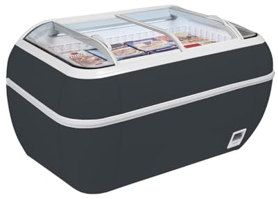 Congélateur de supermarché gris TWIN HEAD A-F - Tefcold