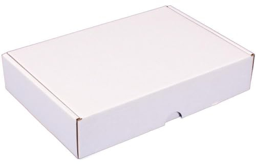 400 Stück Maxibriefkarton 240 x 160 x 50 mm weiß