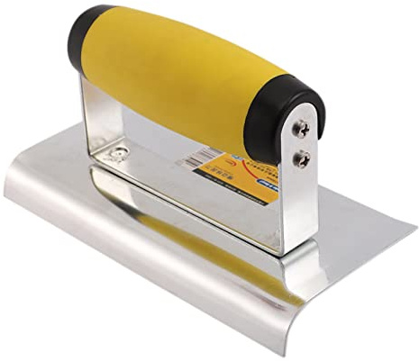 Cazzuola in acciaio inox per intonacare la finitura di piastrelle da parete e pavimentazione cazzuola per intonacare