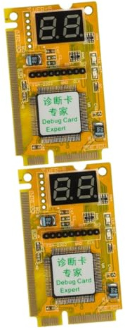 jojofuny 2sätze Laptop Motherboard Tester Vielseitige Diagnosekarte Für Präzise Geeignet Für Pc-motherboards Und Laptops Einfach Der Anwendung Und Zuverlässig Der Nutzung