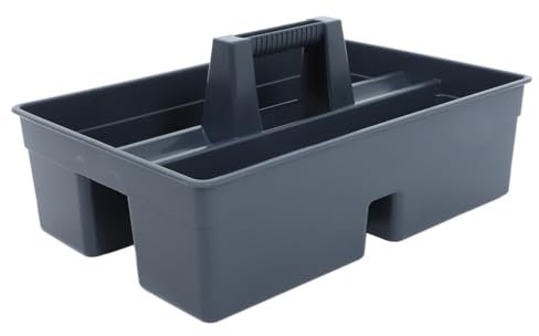 DOITOOL Handheld Cleaning Tool Organizer Plastic Cleaning Basket Wheels Storage Caddy