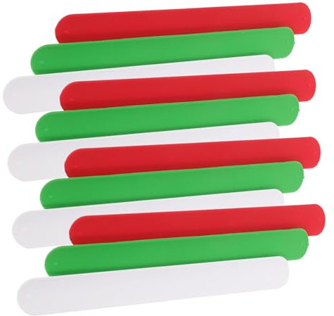 KOMBIUDA 12stücke Silikon Slap Armbänder Für Und Lustige Party- Spielzeug Für Feste Langlebige Und Elastische Handgelenk-band Für Geburtstagsfeiern Und Veranstaltungen