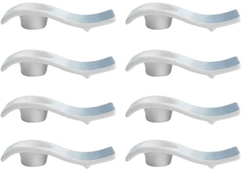 RobustWeg Poggia Posate da Tavolo,Supporti per Poggia Bacchette,Appoggio Posate da Tavola,Porta Bacchette in Ceramica,Lavabili,Lavabili in Lavastoviglie,per Forchetta E Coltelli Poggia