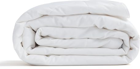 Molithe Duvet Insert 100% Cotton Comforter Shell Summer Lightweight, Australian Wool Cotton Filling, Noiseless Temperature Regulation Breathable Comfortable Wool Bedding for Luxurious Sleep Queen Size