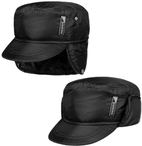 Lipodo Armycap mit Ohrenklappen Herren Wasserabweisende Cap Innenfutter Baumwolle Herbst Winter