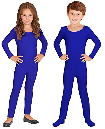 W WIDMANN MILANO Party Fashion – barnkostym body, långa ärmar och ben, overall, karneval, temafest