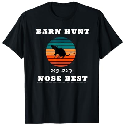 Barn Hunt Canine Rat Hunting Training Gear Teamwork T-Shirt