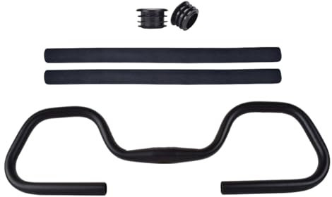 LOVIVER Tourenrad Butterfly Lenker Fahrrad Riser Bar Fahrradlenker für Rennräder, 58cmx12cm