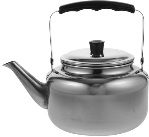 Topf Edelstahl Teakessel Edelstahl Wasserkessel Heizung Teakessel für Gasherd Haushalt Heizung Wasserkessel Teekessel für Induktionsherd Prcatical Teakessel