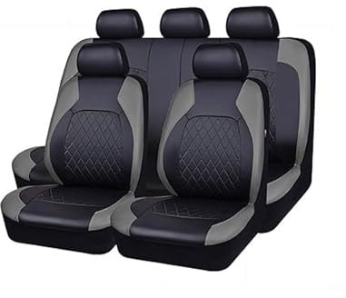 MEIJUAN Autositzbezüge Sitzschoner Set für Buick Lacrosse 2.Generation 2009 2010 2011 2012 2013 2014 2015, Wasserdicht Bequem Rutschfester Leicht Reinigen Innenraum Zubehör,Grey