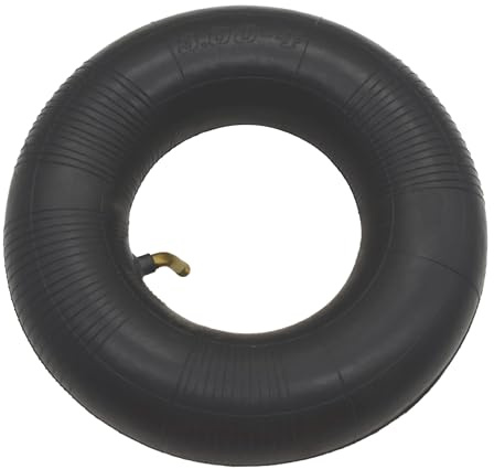 QsEzDo Heavy Duty 3.00-4 Inner Tube with TR87 Bent Valve (1-Pack), work for Razor E300 E325 Scooter ATV Tractors Mowers Utility Dolly Hand Truck Wheelbarrows and more (3.00-4 TR87)