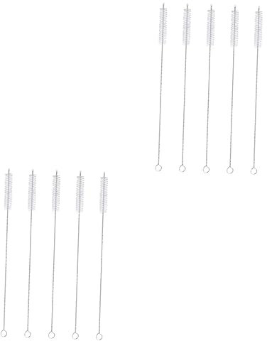 Healvian 30pcs Stainless Steel Cleaning Brush and Versatile for Juicers and Kitchen Appliances for Reusable Dishwasher Safe Compact Design for Hard Reach Areas