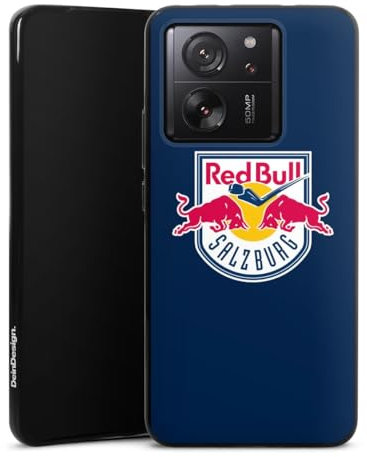 DeinDesign Silikon Hülle kompatibel mit Xiaomi 13T Pro Case schwarz Handyhülle EC Red Bull Salzburg Offizielles Lizenzprodukt Eishockey