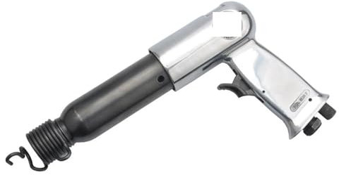 Martillo neumático, Palas de Gas de mano, martillo de aire, pequeño removedor de óxido, herramientas neumáticas de pala de aire de 1/4 pulgadas con 4 cinceles para carpintería metálica, óxido, etc.(92