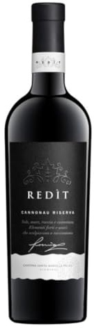 Slow Sardinia - Cannonau di Sardegna Riserva DOC, Vino Rosso 75cl, Linea Prestige, Affinamento in Barriques di Rovere Francese, Ideale per Intenditori, 1 Bottiglia Cantina Santa Maria La Palma Alghero