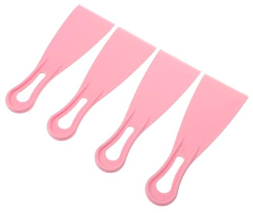 VERDANVERSE 4pezzi Paletta Per Plastica Riutilizzabile Da Utensile Multiuso Per Dessert e Accessorio Leggero e Facile Da Pulire Per Cucina