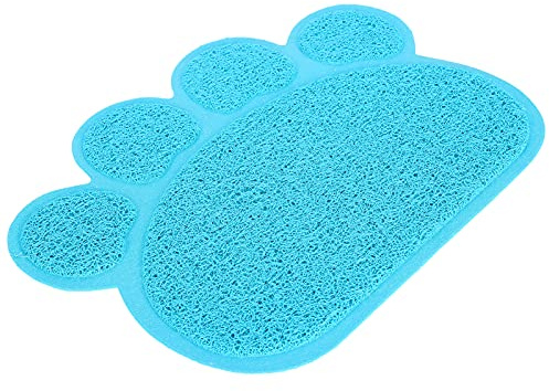 Hundefuttermatte, Hundematte für Nahrung und Wasser PVC Katzen Hündungsmatte Matte Katzenfuttermatte Fütterungsschale SCATEMAT PET PETTE Pets ACBOORS für Katzen und Hunde Wasserschale, 15.4x11.6in