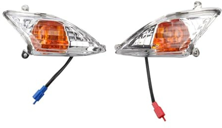 Moto Intermitentes Luces para Yam&aha Cygnus X Cygnus-X 125 Motocicleta Scooter Luz De Señal De Giro Delantera Lámpara De Señal Delantera