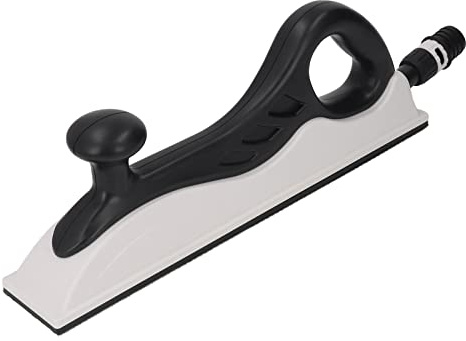 Asixxsix Hand Sanding Block, ABS Plastic Vacuum Grinding Block Tool Longboard Hand Sanding File with a Connector for Wood Polishing Vehicle Repair Building Cleaning